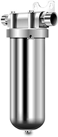 Accessori per filtri, Filtro for acqua di rubinetto frontale in acciaio inossidabile 304, for uso domestico, commerciale, controlavaggio, ad alto flusso per bagno, cucina, sottolavello(25mm connector)