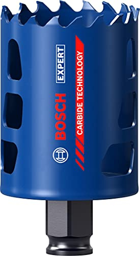 Bosch 1x EXPERT Tough Material hålsågar (för Trä med metall, Tegel, Ø 54 mm, Professional Tillbehör Borr/skruvdragare)