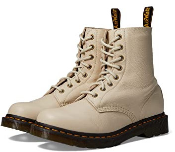 DR. MARTENS Damen 1460 Pascal Amphibians, Parchment Beige Virginia, 37 EU