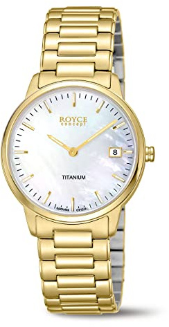 Boccia Damen Analog Uhr mit Titanium Armband 3341-03