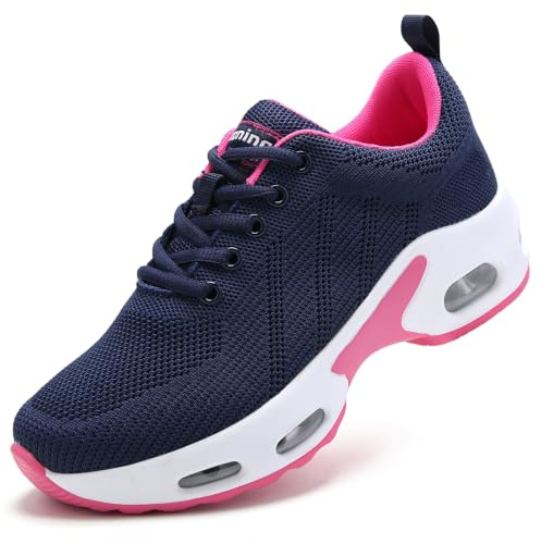Myztra Trainers for Women with Air Cushion Arch Support Running Shoes