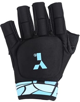 Y 1 Hockey, MK Shell-Handschuh, Feldhockey-Handschuh, verstärkter Kunststoffhandschuh, offenes Handflächen-Design, vollständiger Handschutz, Kinderhandschuhe, wie von internationalen Spielern