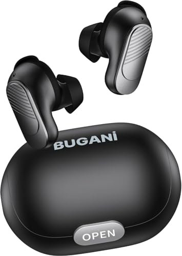BUGANI Bluetooth Kopfhörer, In Ear Ohrhörer, Kabellose Kopfhörer Tiefer Bass Bluetooth 5.3 In Ear Kopfhörer, Earbuds ENC-Rauschunterdrückung, 24 Stunden Akkulaufzeit, Schnellladung, IPX6 Wasserdicht