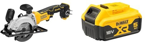 DEWALT DCS571N-XJ Compact Circular Saw 18V XR, Bare Unit + DEWALT Battery