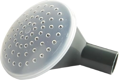 ASA® Ward Coarse Round Rose Watering Can - Black Sprinkler Sprayer - Even Water Dispersion Shower - GN014
