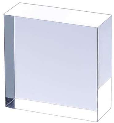 Klar akrylplastskiva, Akrylskivor 25 mm tjocklek flera storlekar(100mm x 100mm)