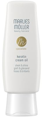 Marlies Möller Specialists Keratin Cream Oil - Keratin Haarglättung mit hydrolisiertem Keratin & pflanzlichem Protein - Haarpflege für Glanz & Geschmeidigkeit - Anti-Frizz - Made in Germany - 100 ml