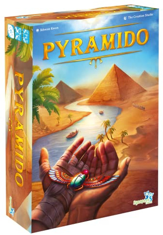 Asmodee Synapses Games Pyramido Brädspel Placering spel Dominospel | Plattplacering | Familjespel | Åldrar 8 år | 2 till 4 spelare | Fransk version