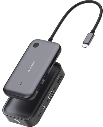 Verbatim Share My Screen HD HDMI Wireless Transmitter und Receiver für Streaming, Video/Audio Übertragung, kabelloser HDMI Extender für Laptop, PC, Smartphone zu TV, Monitor, Beamer