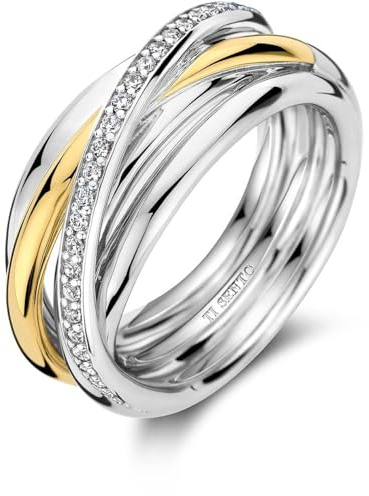 Ti Sento Milano Größe 12 Trendy Code 12318ZY, Sterling Silber, Zirkon
