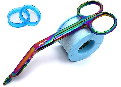 Gravierte Pflege-Verbandschere, Veterinärkrankenschwester, Geschenke für Tierarzt Tech, robuste 5,5-Zoll-Krankenschwesterschere, hochwertige Veterinär-Trauma-Schere