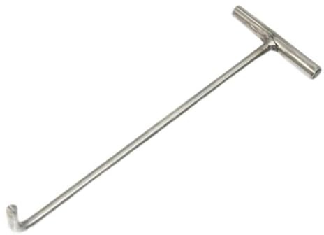 Sehuby Gancio per pozzetto di sollevamento gancio per attrezzi di sollevamento resistente Gancio di sollevamento Copertura di scarico Copertura di scarico Gancio per utensili in acciaio per