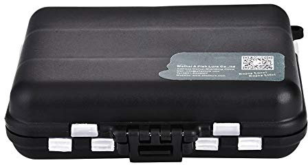 Scatola Esca per Pesca Impermeabile, Scatola per Attrezzi per Esche, contenitori per Ganci in plastica