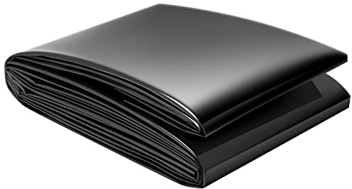 VIVOSUN 20 x 25 Feet Pond Liner, 14.5 Mil Durable LLDPE Pond Liners for Koi Ponds, Aquaculture and Water Gardens, Black