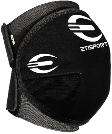 ETISPORT Rodilleras de Hockey Patines Profesional 2K24. Extra protección y confort, sujeción ajustable, rigidez justa.