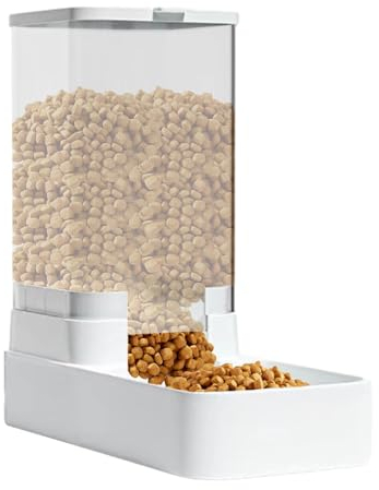 Automatischer Katzenfutterautomat – Automatischer Katzenfutterspender, Katzenfutterspender | Automatischer Wasserspender für Hunde und Katzen | 3,8 l Futterspender für Hunde und Katzen, Wasserspender,