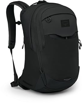 Osprey Metron 34L Airspeed Commuter Bike Backpack, Black, Black, One Size, Commuter Bike Backpack