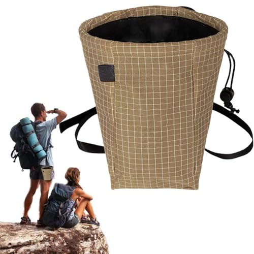 Bolsa de tiza | Bolsa de tiza para gimnasia, accesorios portátiles de escalada en roca para entrenamiento de fitness, baloncesto, gimnasia, bádminton, golf