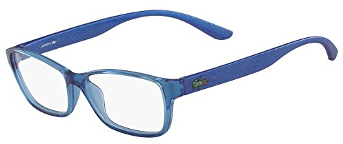 Lacoste Damen L3803B 440 51 Brillengestelle, Türkis (Azure with Glitter Temple)