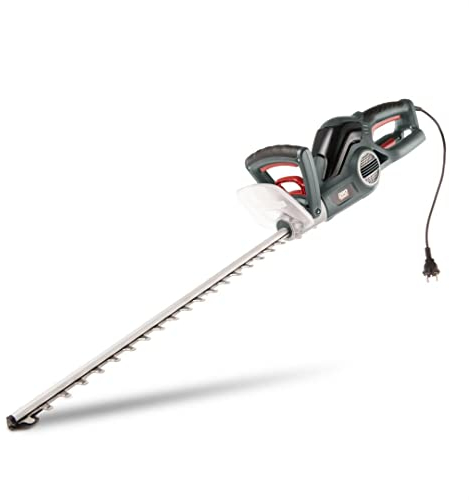 Powerplus Elektrische Heckenschere POWPG30230-600 W Elektrische Heckenschere mit 600 mm Klinge und 20 mm Abstand, Gartenwerkzeug, Gartenschere zum Schneiden von Büschen, Hecken und Pflanzen