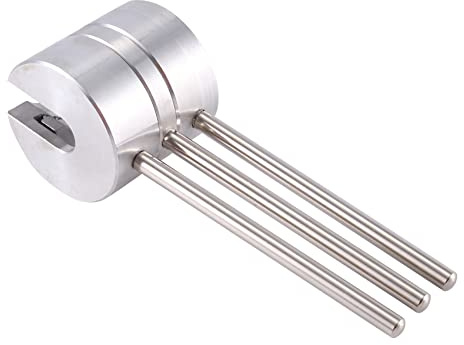 Kliplinc Extractor de boca de aleación para trompeta, cuerno de boca, herramienta de reparación para instrumentos de viento