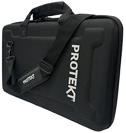 Protekt Plus Hercules Inpulse 500 DJ - Bolsa de transporte rígida para controlador Hercules BINP5, Black, 592 x 331 x 103 mm, Bolsa para DJ