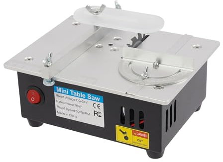 Mini scie de table multifonction - Scie circulaire de table - Mini scie circulaire de table - Pour la modélisation des activités artisanales.