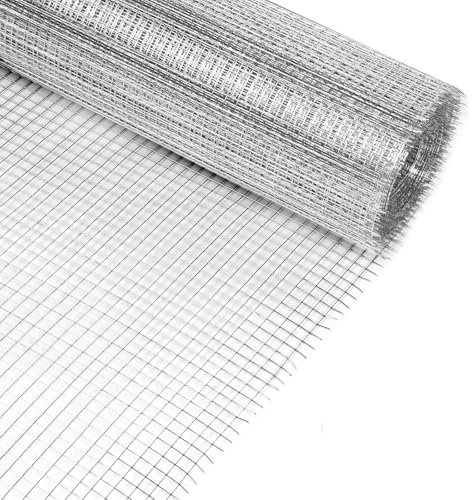 AMFUN Malla de Alambre de Metal, 30cm x 3m Malla de Alambre para Roedores, Mallas de Alambres Galvanizado, para Bloquea el Acceso de Ratones Ardillas Pájaros