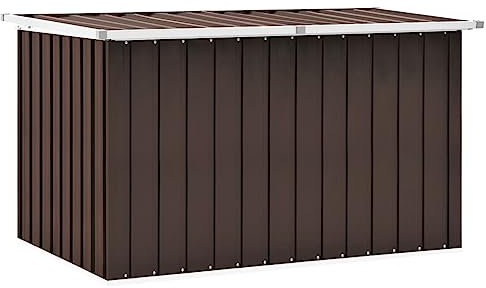 Boîte de rangement de jardin Marron 149x99x93 cm