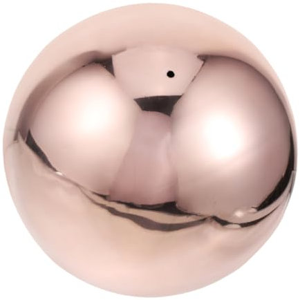 VINTORKY Boules De Jardin Sphériques Acier Inoxydable Poli Miroir Boules Creuses Réfléchissantes pour Décorations Extérieures De Jardin