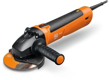 FEIN Borstlös vinkelslip CG 15-125 BL, Ø 125 mm, 1 500 W, variabel hastighet 3800–9000 m/min, för slipning, laddare och avgradningsarbeten