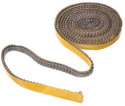 Levemolo Junta Puerta Estufa Leña Accesorio Chimenea Autoadhesivo Resistente Kit Reparación