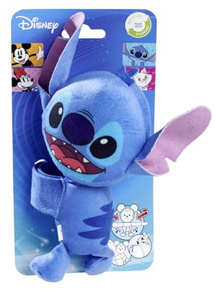 Disney Stitch - Pulsera de Peluche (17 cm, Apta para niños a Partir de los Primeros Meses de Vida)