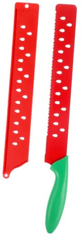 Mobestech Affettatrice per Anguria e Pane Inossidabile Design Ergonomico Utensile Multifunzionale per Fette Frutta e Torta Strumento Resistente