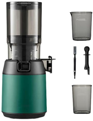 Spremiagrumi centrifugo 300 W, spremiagrumi lento professionale con filtro a 3 strati, separazione portatile delle vinacce, 40-80 giri/min, scivolo di alimentazione da 13 cm per frutta e verdura