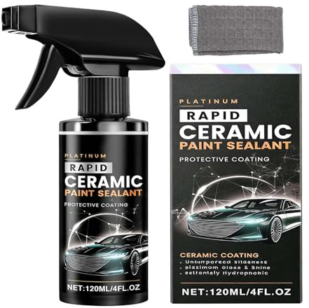 Ceramic Paint Sealant, professionell keramisk sprayförsegling, keramisk lackförsegling för skydd och glans, vatten och smutsavvisande, Paint Sealant Spray, bilkeramisk spraybeläggning
