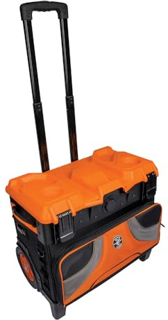 Klein Tools 55473RTB Rolling Tool Bag, Tradesman Pro Tool Master, 250lbs Load Rated