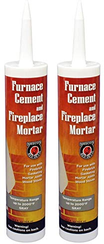MEECO'S RED Devil 121 Furnace Cement and Fireplace Mortar (Two Pack)