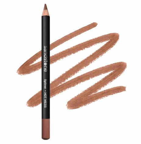 Sandstone Scandinavia Lippenkonturenstift Rosiges Nude – Langanhaltend, hochpigmentiert & matt – Hypoallergen, vegan & parfümfrei – Für empfindliche Lippen