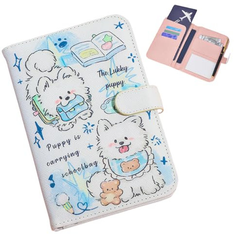 Mutterpass Schutzhülle Mutterpasshülle Interessante Cartoon-Muster Effektive Aufbewahrung Verschiedener Materialien, Praktische Geschenke für Schwangere und Werdende Mütter.