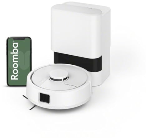 Roomba Mini Robot aspirateur et Laveur + Base AutoEmpty, Blanc
