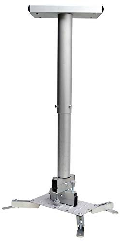 tecnidea Staffa per videoproiettori telescopica da cm 70 a 120 universale a soffitto W609TM 70/120