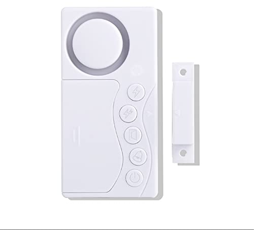 Alarme magnétique d'ouverture de porte de réfrigérateur, alarme de porte de réfrigérateur, 4 modes, forte 108 dB pour porte, fenêtre, porte de réfrigérateur