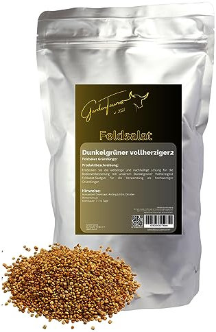 GardenTaurus® Feldsalat essbarer Gründünger, Inhalt für 25m², erzeugt viel Blattmasse, ideal als Gründüngung und zur Ernte, essbarer Salat (25m²)