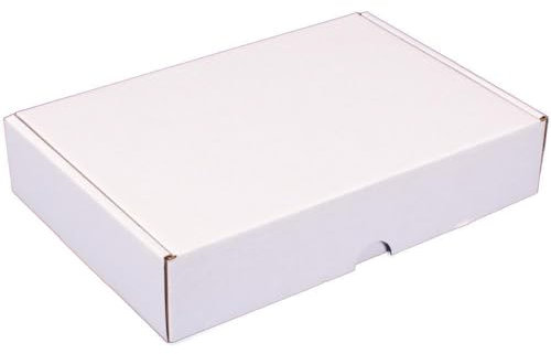 50 Stück Maxibriefkarton 240 x 160 x 50 mm weiß