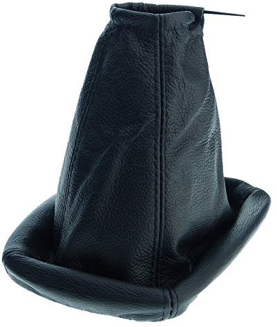 L&P A0004 Schaltsack Schaltmanschette 100% Echtleder Leder Schwarz Ersatzteil für Astra F