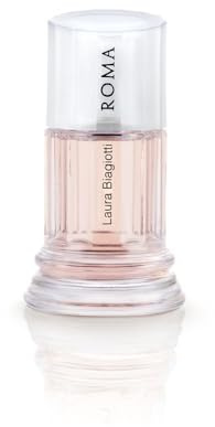 Laura Biagiotti – Roma Fiori Bianchi Eau de Toilette 25 ml – Profumo Donna – Fragranza Floreale e Legnosa – Note Avvolgenti e Orientali – Iconico Flacone Ispirato alle Colonne Romane Doriche