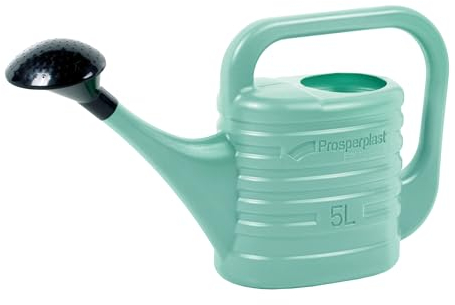 Gießkanne Gartengießkanne Blumengießkanne Zebra Bewässerung von Pflanzen Kunststoff mit Gießbrause für Haus Garten Blumen Pflege (5L Minze)