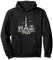 Paris Wahrzeichen Pullover Hoodie