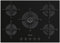 SMEG PV275B, SELEZIONE-Gaskochfeld, Black